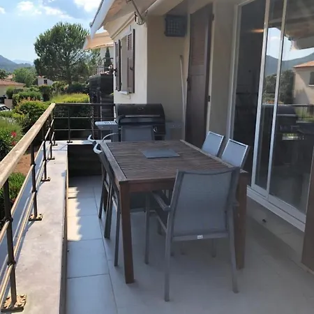 Jolie Dans Calme Avec Piscine A 500 Metres A Pied Des Superbes Plages De Pinarello Holiday home *
